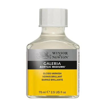 Winsor Newton Acrylic Medium Gloss Varnish 75ml Bottle - The Stationers
